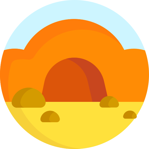 jaskinia Detailed Flat Circular Flat ikona