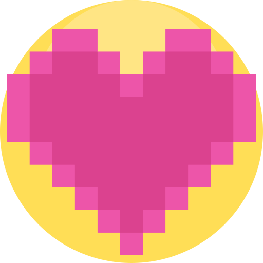 Hearts Detailed Flat Circular Flat icon