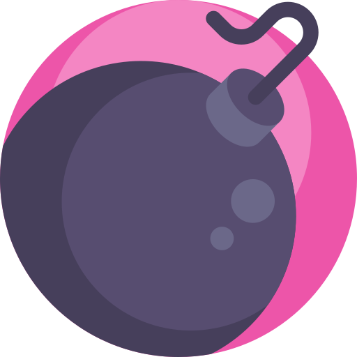 bomba Detailed Flat Circular Flat ikona