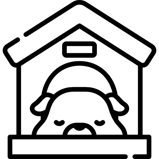 hundehütte Kawaii Lineal icon