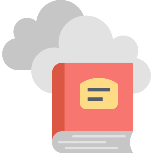 cloud-bibliothek Generic Flat icon