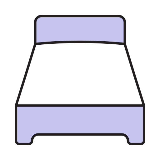 Кровать Generic Fill & Lineal иконка