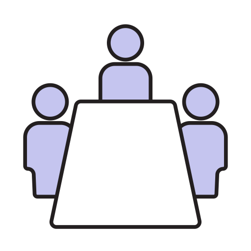Conference room Generic Fill & Lineal icon