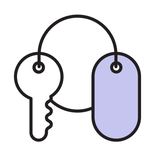 Room key Generic Fill & Lineal icon