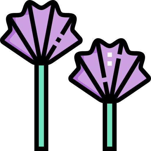 Chive blossoms Detailed Straight Lineal color icon