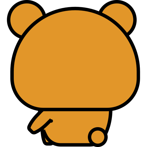 oso Generic Outline Color icono