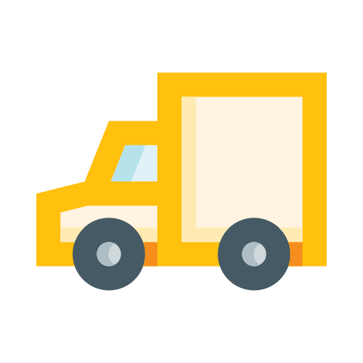 Delivery truck edt.im Lineal color icon
