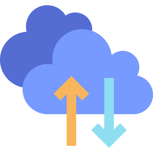 chmura obliczeniowa Generic Flat ikona