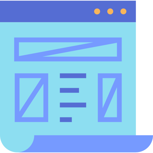 Wireframes Generic Flat icon