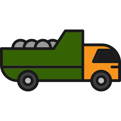 Игрушечный грузовик Generic Outline Color иконка