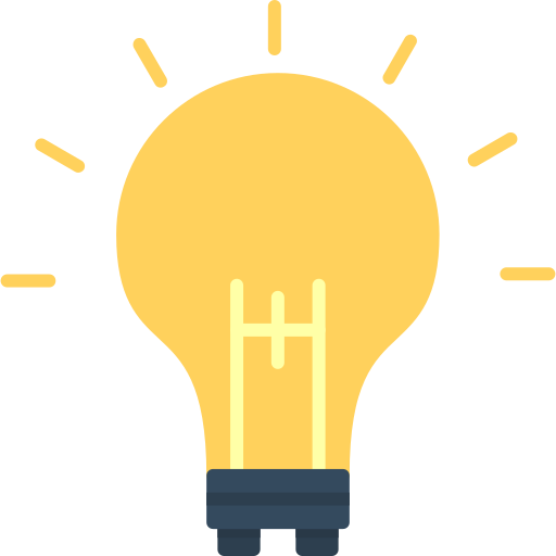 Light bulb Generic Flat icon