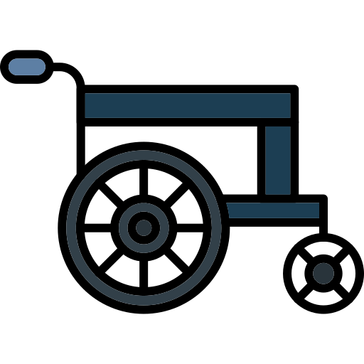 Wheelchair Generic Outline Color icon