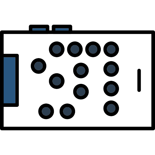 Braille Generic Outline Color icon