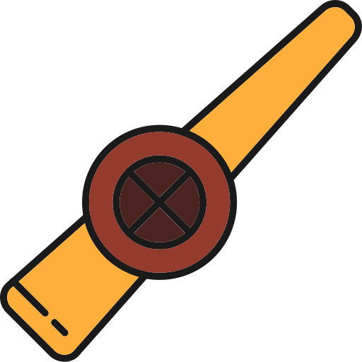 kazoo Generic Outline Color icon