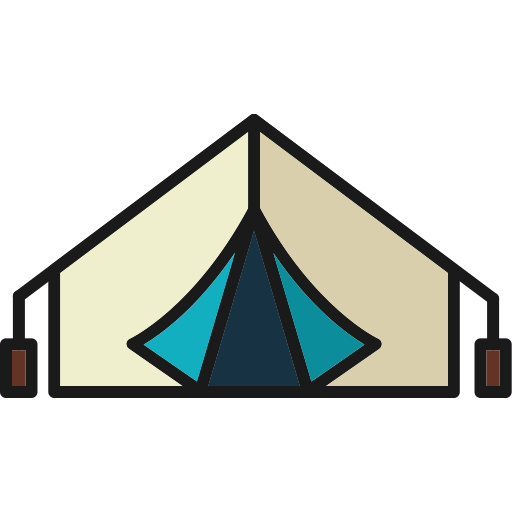 tenda Generic Outline Color icona