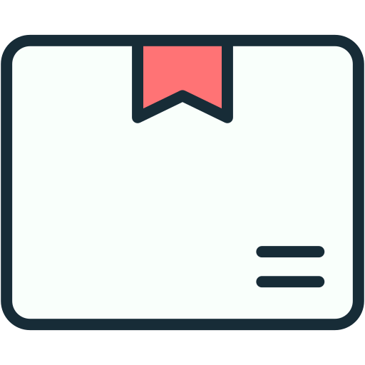 scatola di consegna Generic Outline Color icona