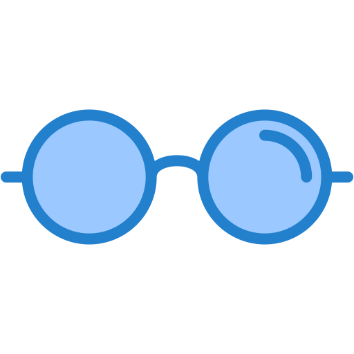 Glasses Generic Blue icon