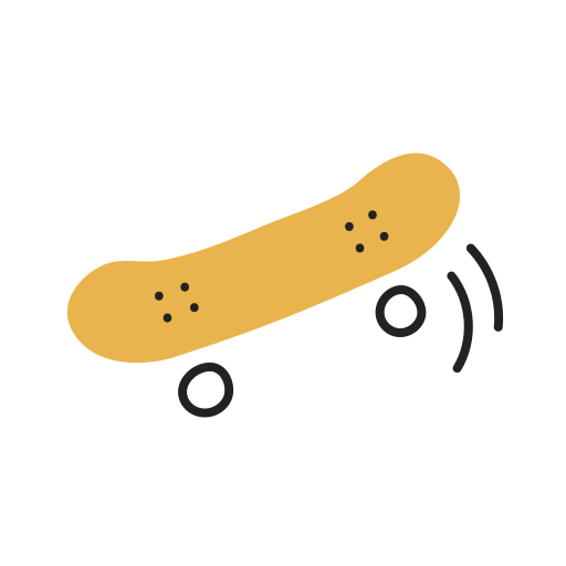 skateboard Generic Mixed icon