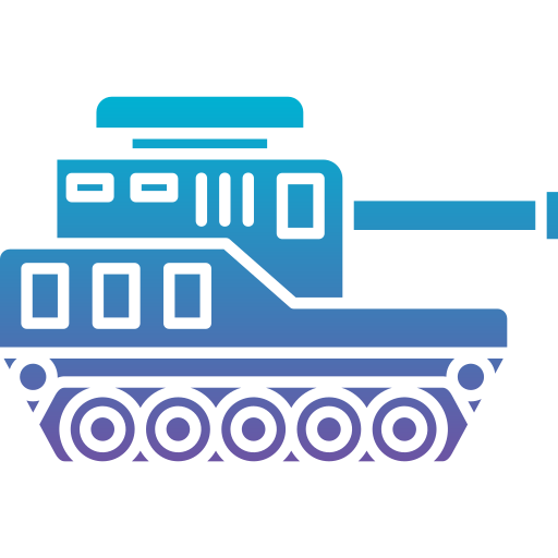 tank Generic Flat Gradient icoon