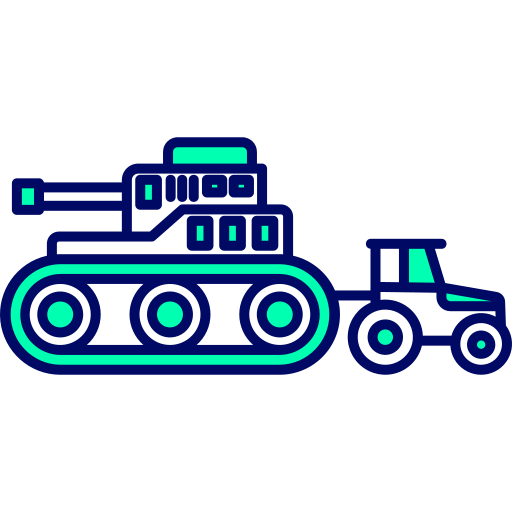 戦争 Generic Outline Color icon