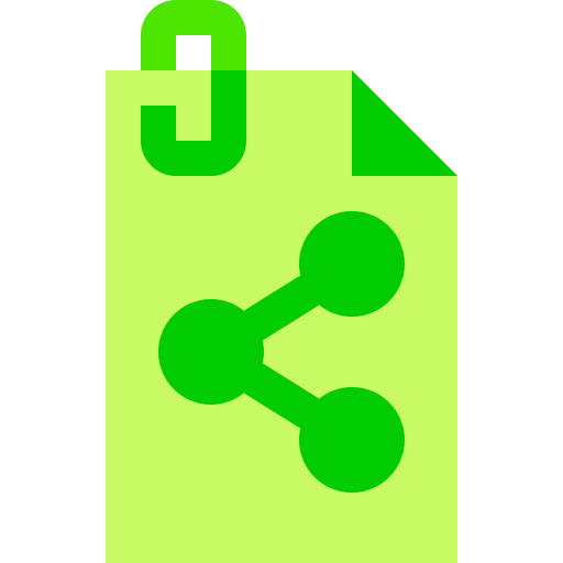 Sharing file Basic Sheer Flat icon