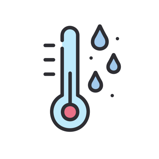 温度 Generic Outline Color icon