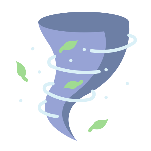 Tornado Generic Flat icon