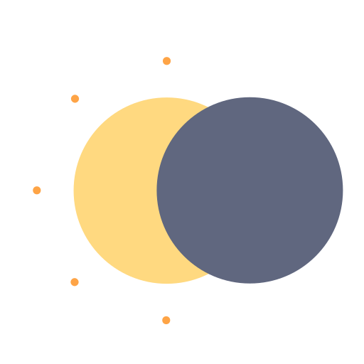 eclipse Generic Flat Ícone