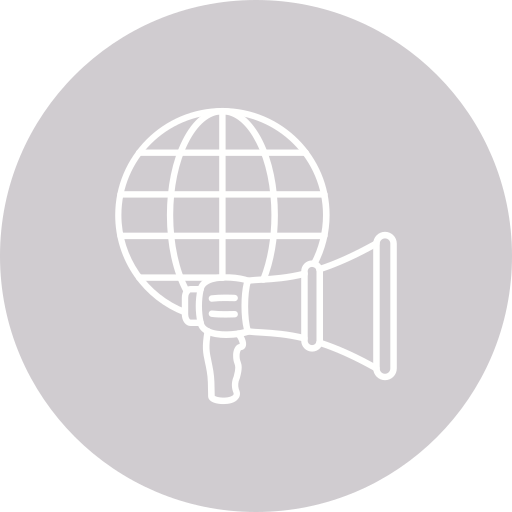 globale vermarktung Generic Flat icon