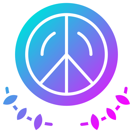 vrede Generic Flat Gradient icoon