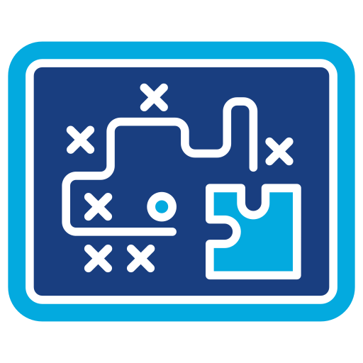 Strategy Generic Blue icon