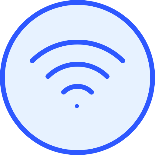 와이파이 Generic Blue icon