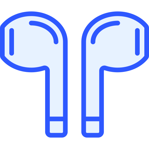 słuchawki douszne Generic Blue ikona