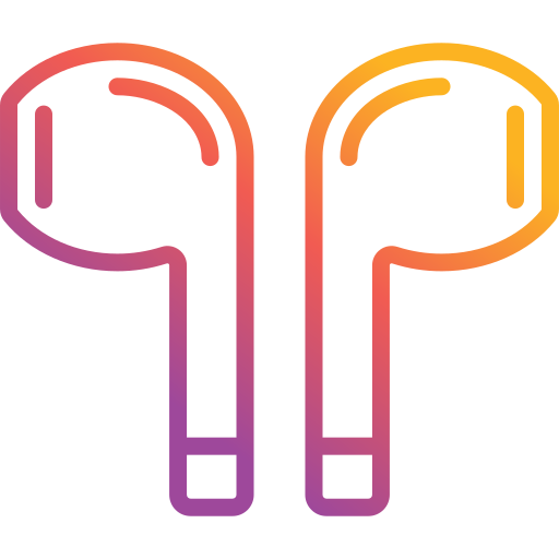 Earbuds Generic Gradient icon