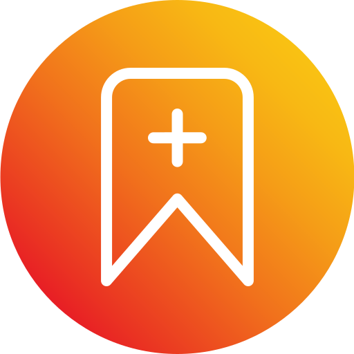 ブックマーク Generic Flat Gradient icon