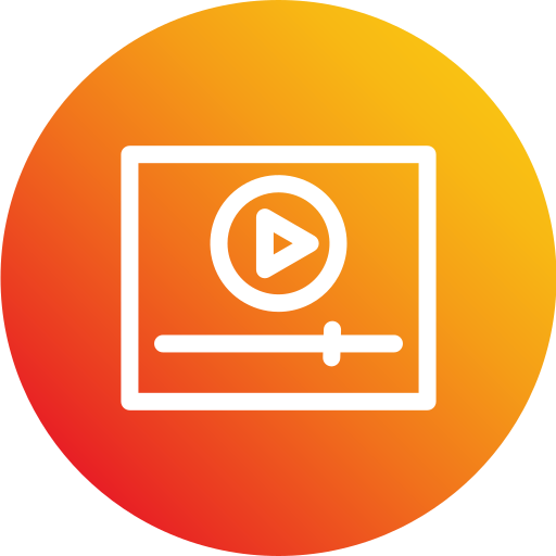 videoplayer Generic Flat Gradient icon