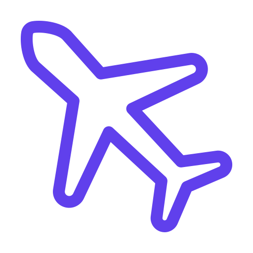 tryb samolotowy Generic Outline Color ikona