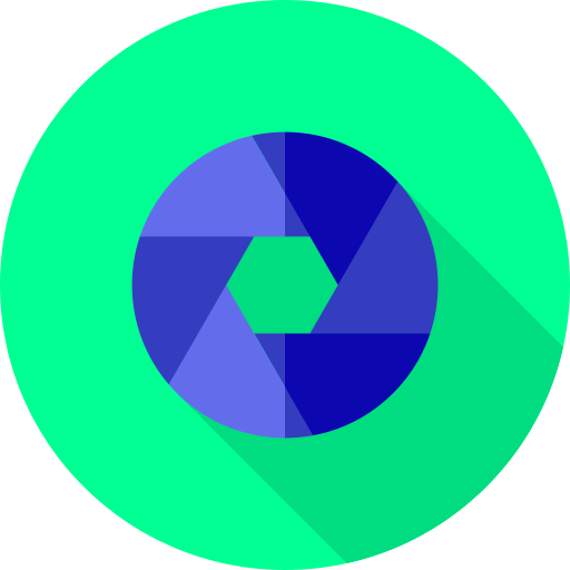 シャッター Flat Circular Flat icon