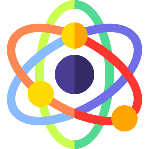Atom Basic Straight Flat icon
