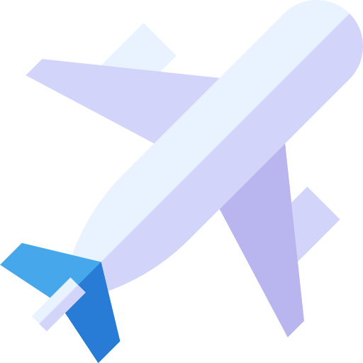 vliegtuig Basic Straight Flat icoon