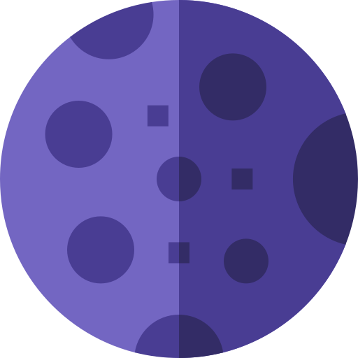 Craters Basic Straight Flat icon