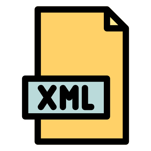 xml Generic Outline Color icono