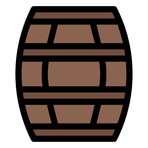 와인 배럴 Generic Outline Color icon