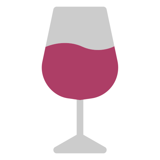 copa de vino Generic Flat icono