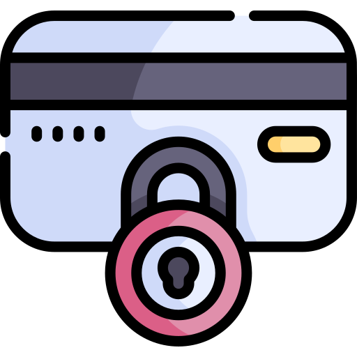 Secure payment Kawaii Lineal color icon