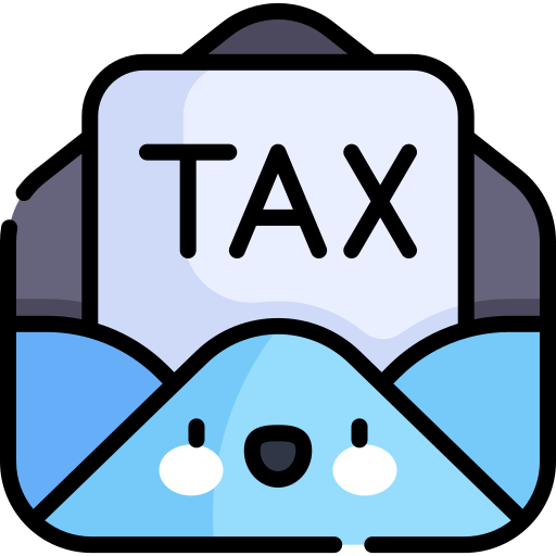 Tax Kawaii Lineal color icon