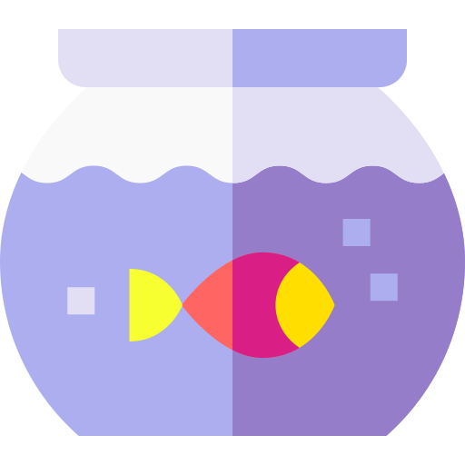 Fishbowl Basic Straight Flat icon