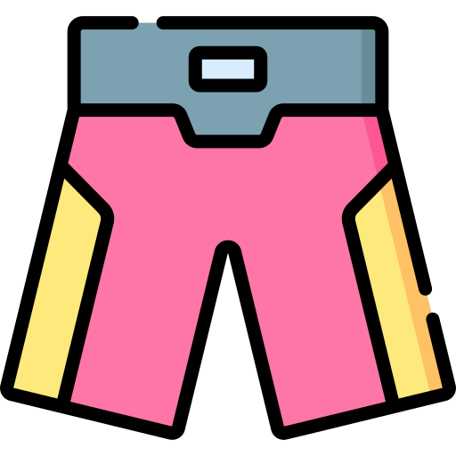 pantalones cortos Special Lineal color icono
