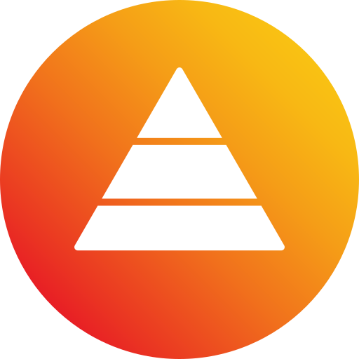 pyramide Generic Flat Gradient icon