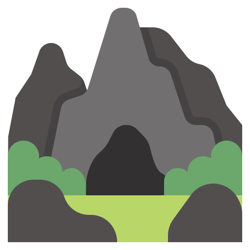 Cave Generic Flat icon